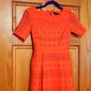 Banana Republic coral mini dress